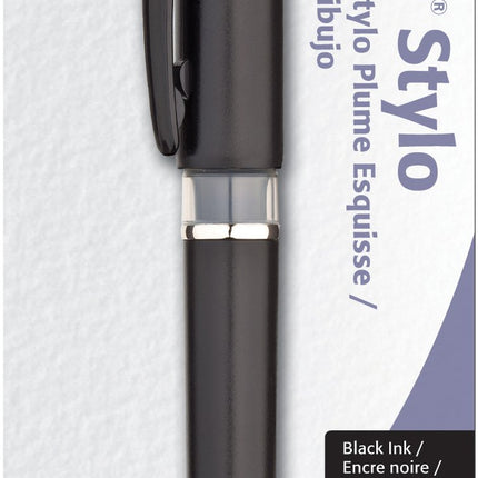 Pentel ARTS TRADIO STYLO Sketch, Black Ink, 1 Coun