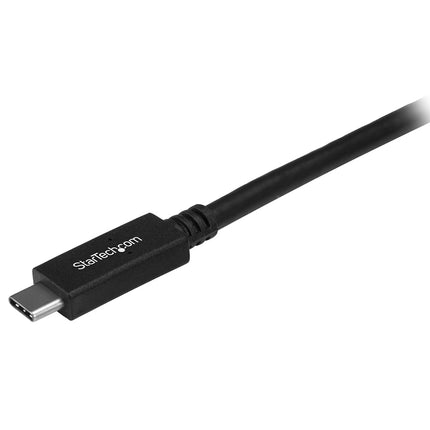 StarTech.com USB31CC50CMUSB C to UCB C Cable, 0.5 m, Short, M/M, USB 3.0 (5 Gbps), USB C Charging Cable, USB Type C Cable, USB-C to USB-C Cable