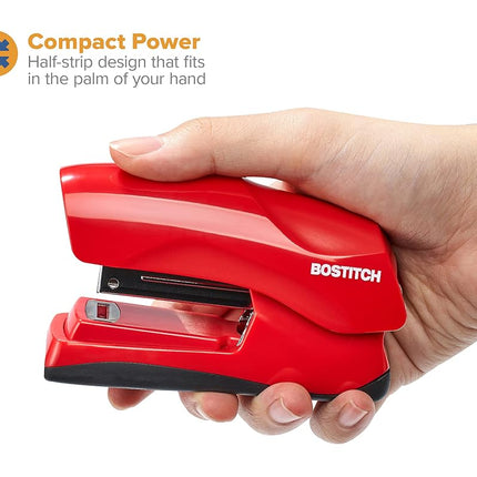 Bostitch Office Heavy Duty 40 Sheet Stapler with 1250 Staples & Claw Remover, Small Stapler Size, Fits into The Palm of Your Hand, Value Pack, Red (B175-RED-VP)