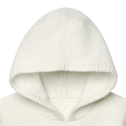Vestido de suéter Gerber para bebé y niña pequeña con falda de tul, blanco, 2T