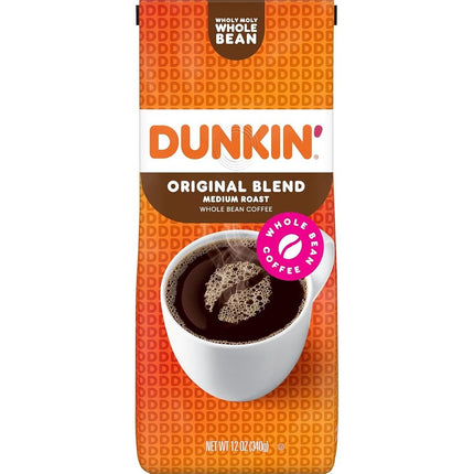 Dunkin Donuts Original Blend Whole Bean Medium Roa