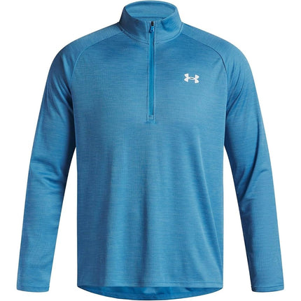 Under Armour Mens Tech Half Zip Long Sleeve Ether 