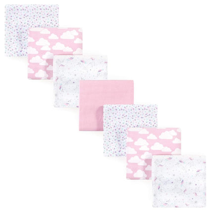 Hudson Baby Unisex Baby Cotton Flannel Receiving B