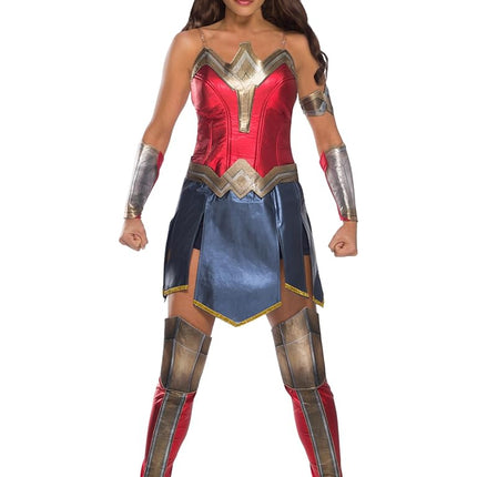Rubies 701000L000 Dc Comics Wonder Woman 84 Costume Set Adult Sized, Women, Multicolour, 14-16 Halloween