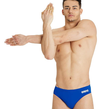 Arena Men's Standard Team Swim Briefs Solid, Royal