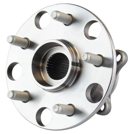 Jeu de roulements de roue arrière et moyeux TRQ côtés gauche et droit pour Lexus G350 IS350 RC350