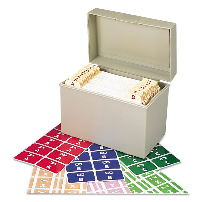 Smead AlphaZ ACCS Color-Coded Alphabetic Label, A-