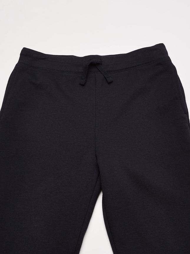 The Children's Place Pantalones de jogger de lana activa para niños, azul marino nuevo, 3T