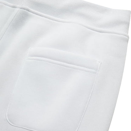 Southpole Men's 1570 Basic Active Fleece Jogger Sweatpants, White, X-Large