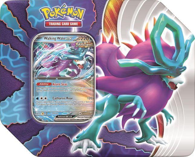 POKEMON TCG: PARADOX CLASH TIN: IRON LEAVES EX OR 