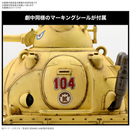 Bandai Hobby Kit Sand Land Tank 104 (1/35 Scale)