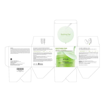 Anua Azelaic Acid 10 Hyaluronic Acid Soothing Toner Pads, 90 Pads