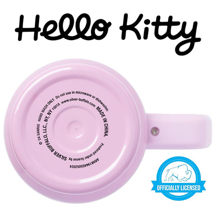 Silver Buffalo Hello Kitty Kawaii Fruit 40oz Stainless Steel Tumbler with Handle