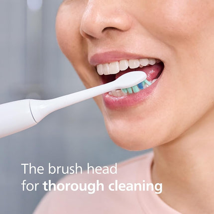 Genuine Philips Sonicare Optimal Plaque Control Replacement Toothbrush Heads, HX9023/65, BrushSync Technology, White 3-pk