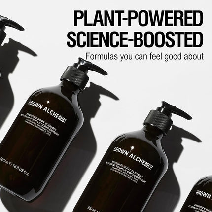Grown Alchemist Energize Body Cleanser, Chamomile, Bergamot + Rose, 500ml