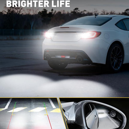 AUXITO 912 921 LED Bulbs White Reverse Lights, 700% Brighter