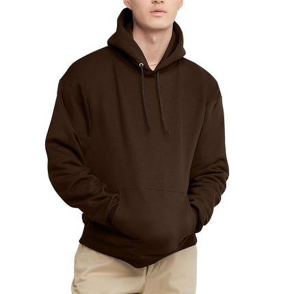 Hanes mens F260, Dark Chocolate, L