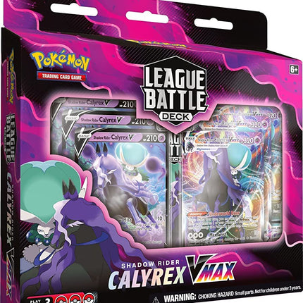 Pokemon Cards: Shadow Rider Calyrex VMAX League Ba