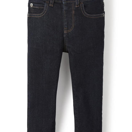 The Children's Place Jeans ajustados para bebé niño, lavado oscuro, 6-9 meses