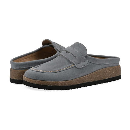 WHITE MOUNTAIN Women's Brinlee Mule, Blue Raspberry/Suede, 9 UK