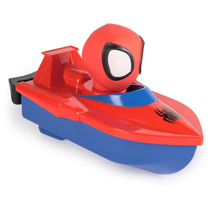 Swimways Marvel Spidey Air Boat, Pool Accessories & Pool Toys for Kids, Spiderman Party Supplies & Bath Toys for Kids Ages 4+