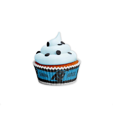 NFL Carolina Panthers Baking Cupslarge, Team Colors, One Size