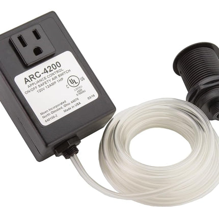 Moen Chrome and Spot Resist Stainless Air Switch with Controller, ARC-4200-CHSRS
