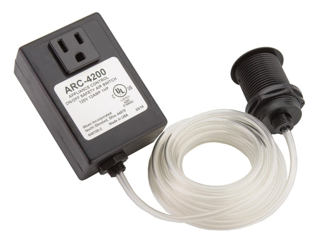 Moen ARC-4200-CHSRS Interrupteur pneumatique avec contrôleur, chrome et acier inoxydable résistant aux taches