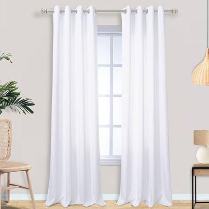 Mrs.Naturall 96 Inch Curtains 2 Panel Set,60-70% B