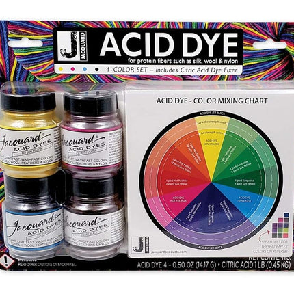 Jacquard Acid Dye Starter Set