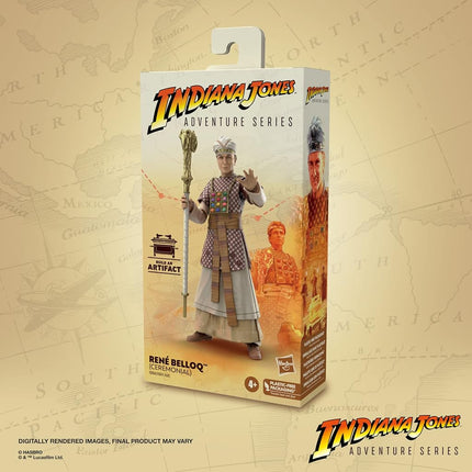Indiana Jones and the Raiders of the Lost Ark Adventure Series René Belloq (Ceremonial), 15 cm Indiana Jones Action Figures