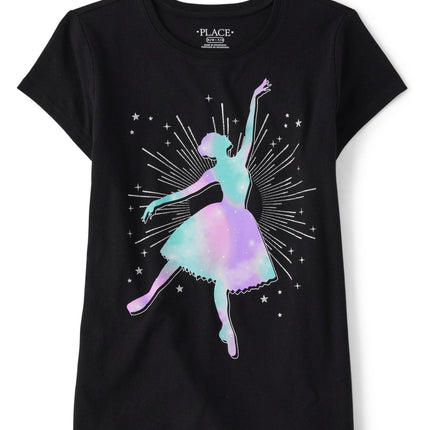 The Children's Place Girls' Short Sleeve Graphic T