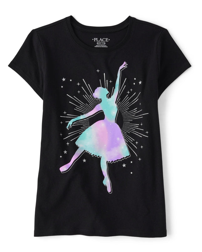 The Children's Place Girls' Short Sleeve Graphic T