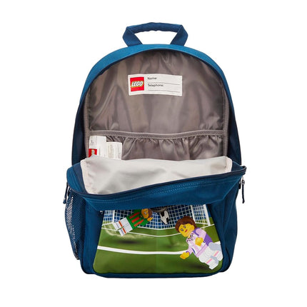 LEGO Unisex's Kids City Heritage Classic Backpack, Navy Soccer, One Size