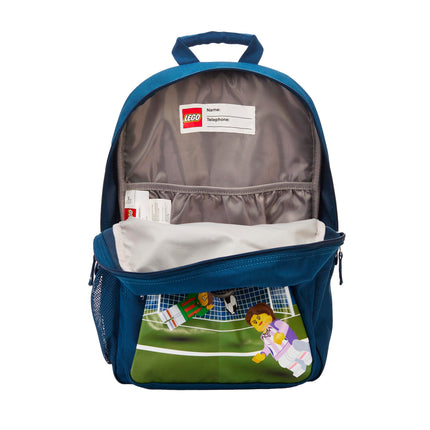 LEGO Unisex's Kids City Heritage Classic Backpack, Navy Soccer, One Size