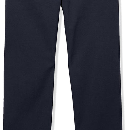 Izod Boys' School Uniform Flat Front Twill Pants, 
