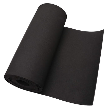 CASOMAN Professional Tool Box Liner Drawer Liner Shelf Liner - 18 inch(Wide) x 24 feet (Long) Non-Slip Black 3mm Thickness (1/8" Thickness)