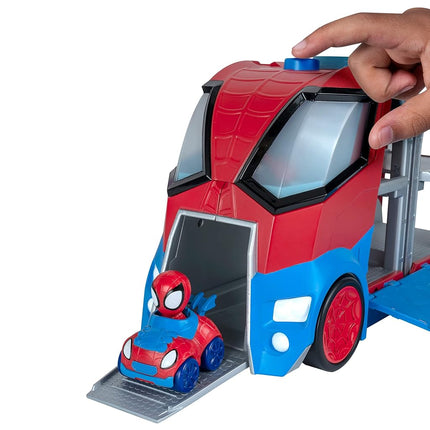 Marvel's Spidey and his Amazing Friends SNF0052 Web Transporter Feature Vehicle, Multi