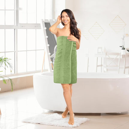 Utopia Towels 4 Pack Premium Bath Towels, 27x54 in, 600 GSM Cotton, Sage Green