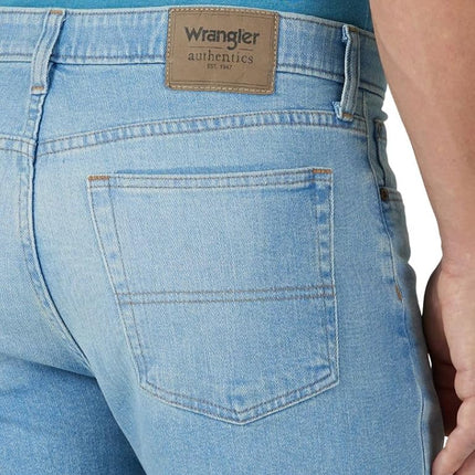 Wrangler Authentics Men's Comfort Flex Waist Relaxed Fit Jean, Aaron, 38W x 32L