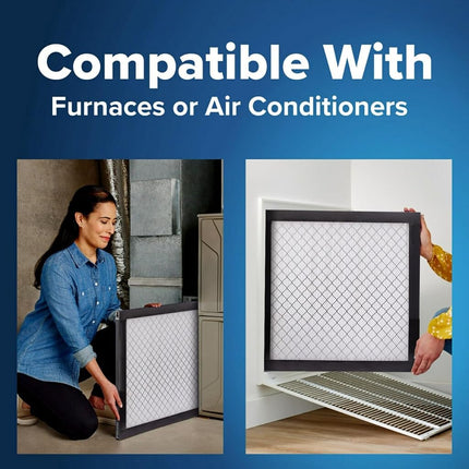 Filtrete High Performance Air Filter 2500 MPR EAX04-4, 14 in x 25 in x 1 in (35.5 cm x 63.5 cm x 2.5 cm), 4 packs per case