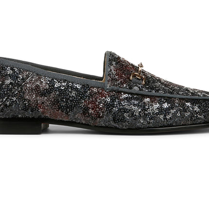 Sam Edelman Womens Loraine, Black Multi Sequin, 7