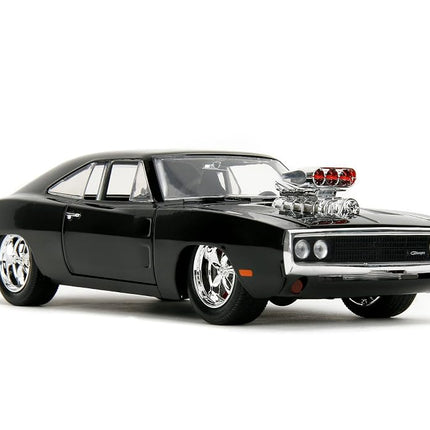 Jada - 1:24 FF Doms Charger RT - Glossy Black