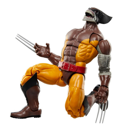 Marvel Hasbro Legends Series Wolverine and Lilandra Neramani 2 Pack 6" Adult Collectible Figures 50th Anniversary Comic Book, Blue, Yellow, White, Gold
