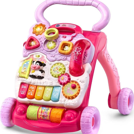 VTech Sit-to-Stand Learning Walker (Frustration Free Packaging), Pink