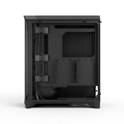 Fractal Design Meshify 3 Black Solid - High Airflow PC Gaming Case - Mesh Front Panel - Three Momentum 14 Fans Included - Clean Interior