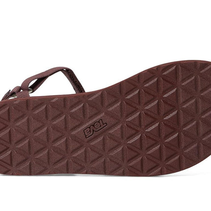Teva Women's Original Universal Slim Sandal, 11 US, Rum Raisin, 10 UK