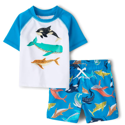 The Children's Place Boys' and Toddler Swim Trunk 