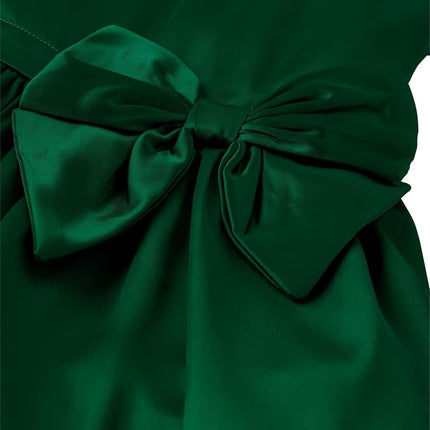 Gymboree Girls' and Toddler Short Sleeve Dressy Special Occasion Dresses, Green Forest, 4T