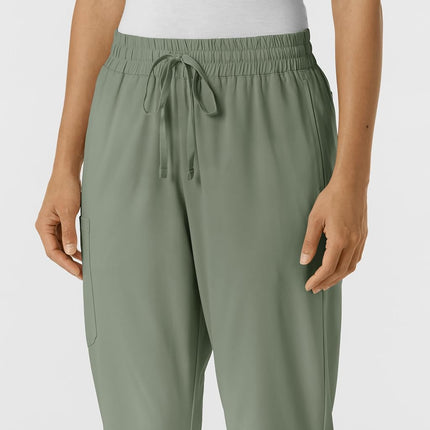 WonderWink Women's Bootcut Scrub Pant, Sage, 4X
